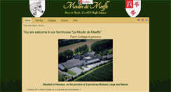 Desktop Screenshot of moulin-de-meeffe.be